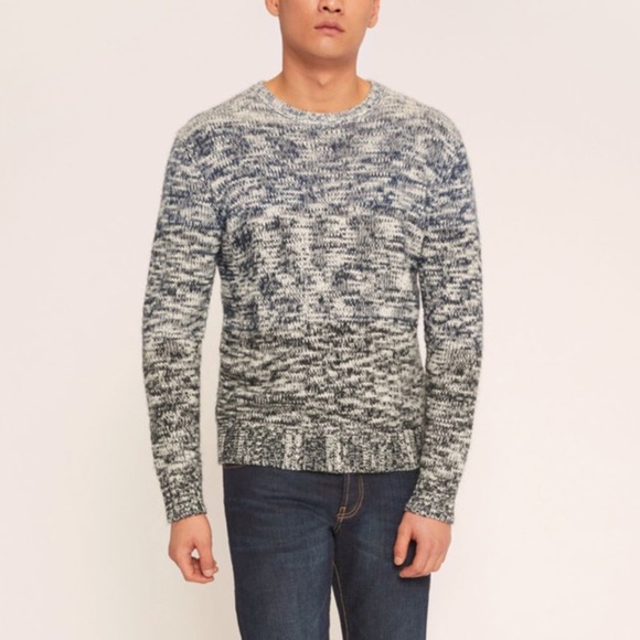 Armani Exchange Ombré Marl Wool Blend Sweater - Picture 6 of 9